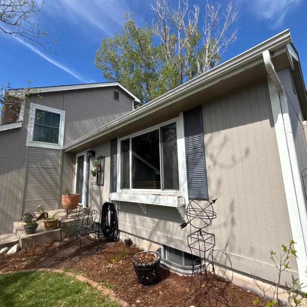 Freshly painted home done by MGM Painting Co of Fort Collins, Colorado.