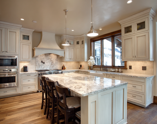 Colorado Kitchen painted in Soft Almond