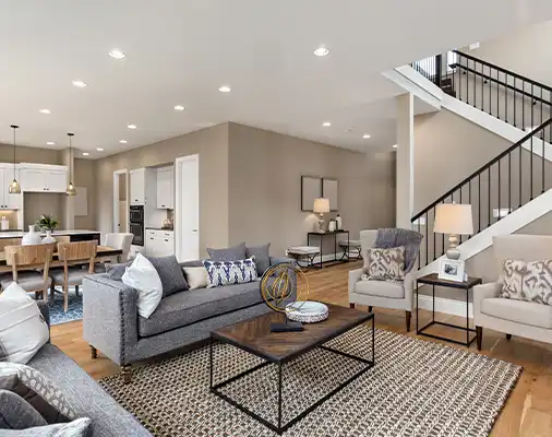 Living Room Interior Professional Painting in Fort Collins
