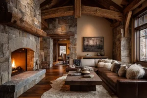 Colorado Cabin-Inspired Interior Color Ideas from the Fort Collins painting contractor, MGM Painting Co.