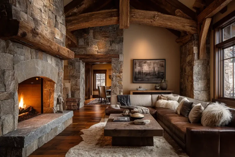 Colorado Cabin-Inspired Interior Color Ideas from the Fort Collins painting contractor, MGM Painting Co.