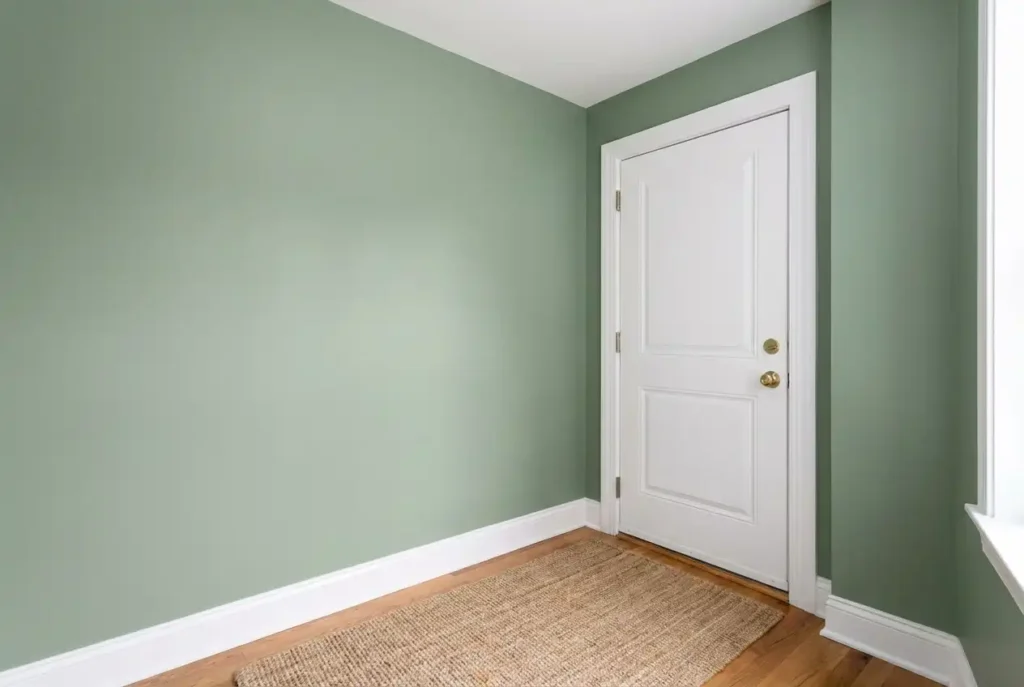 Sage Green Entranceway