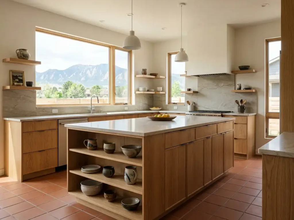Colorado Kitchen with Warm Tones