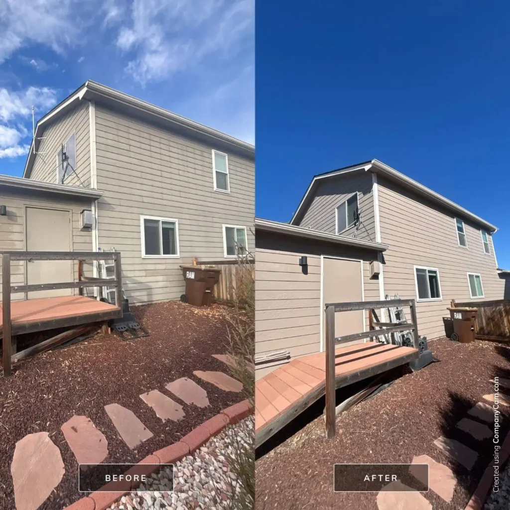 Before and After Exterior Painting 001