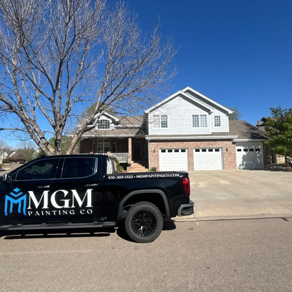 MGM Truck in Front of Home