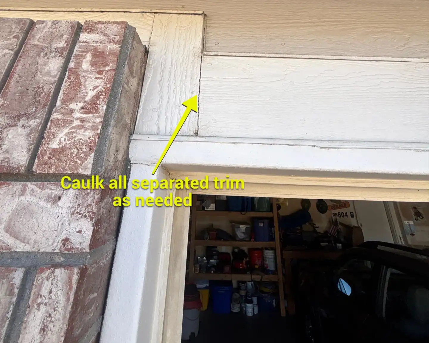 Temperature Swings causing caulk separation