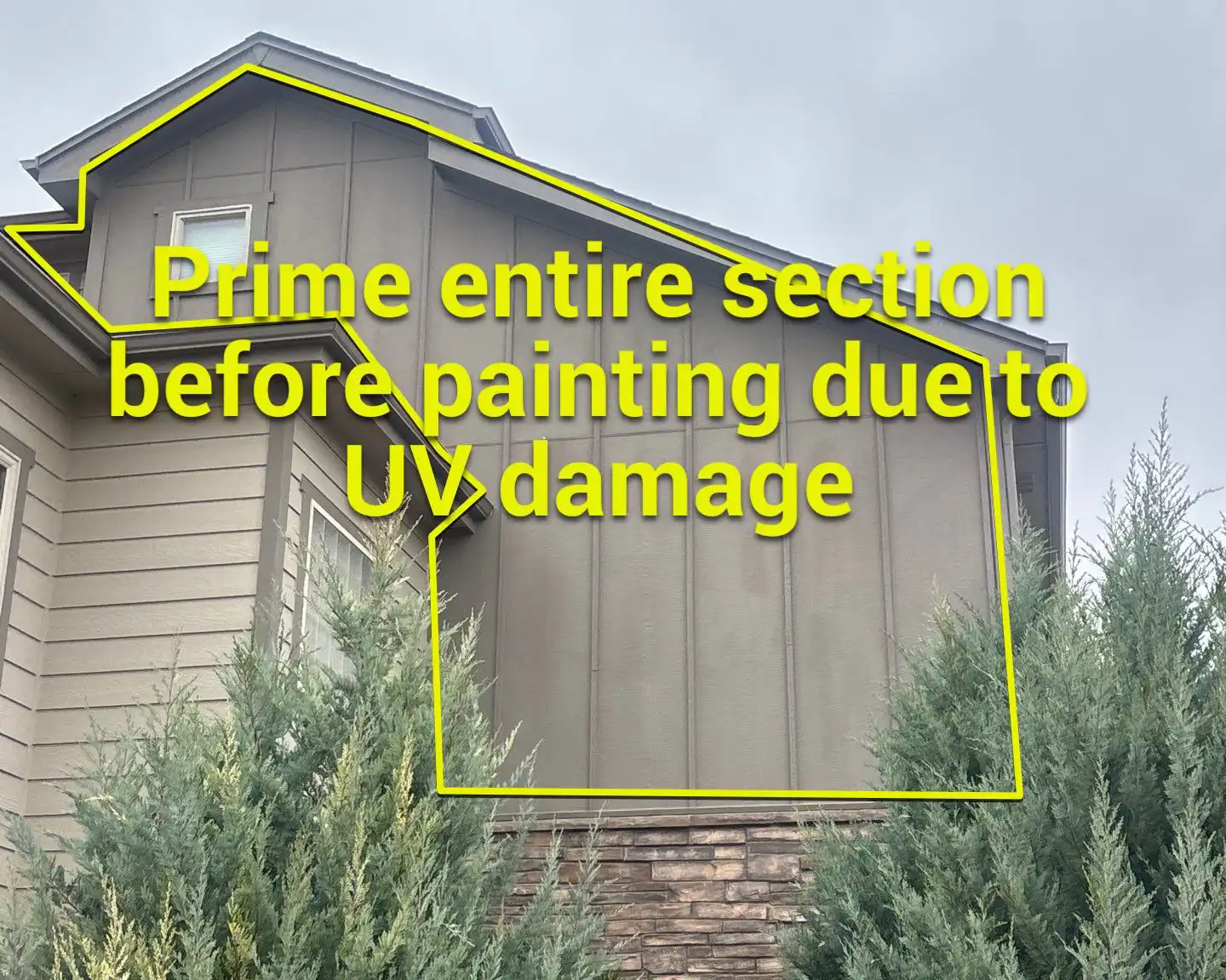 UV Damage to Exterior Siding in Colorado