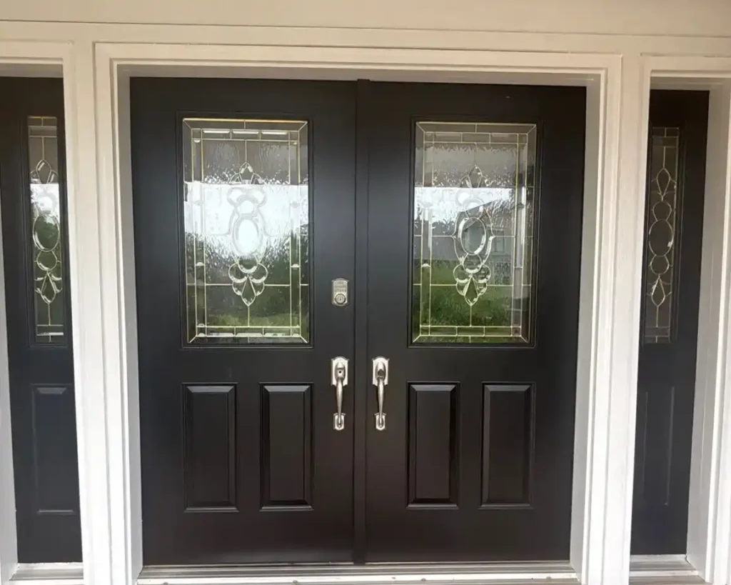Rich Painted Front Door