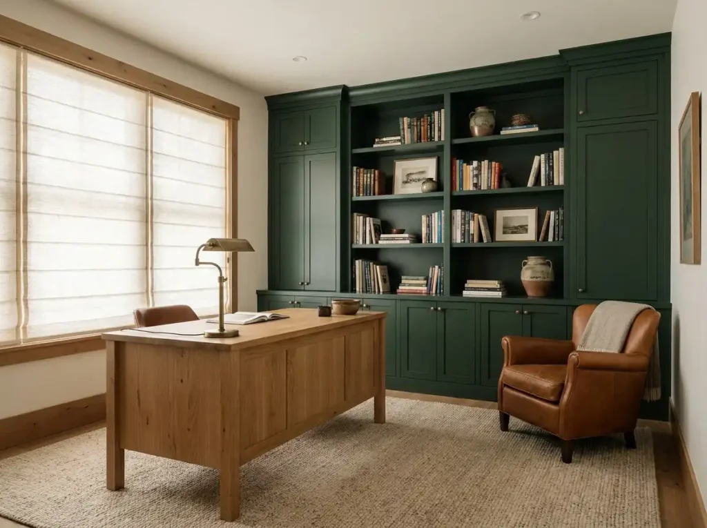 Best Home Office and Built-In Colors