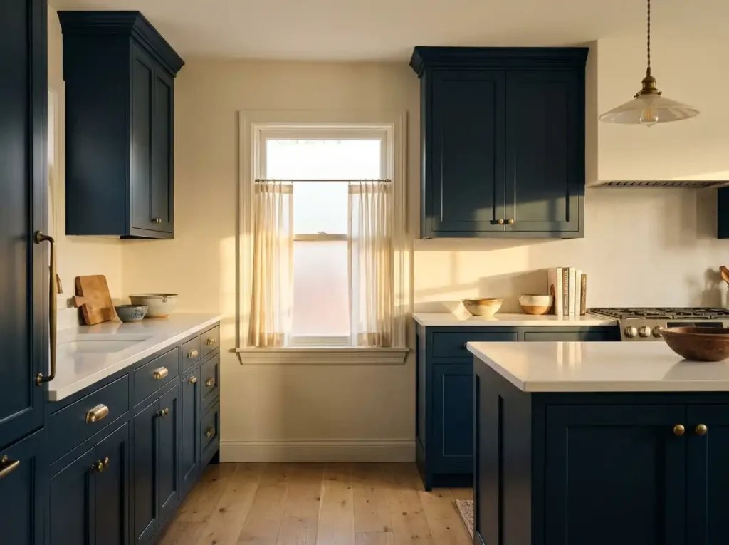 Cabinet Colors in West Facing Rooms