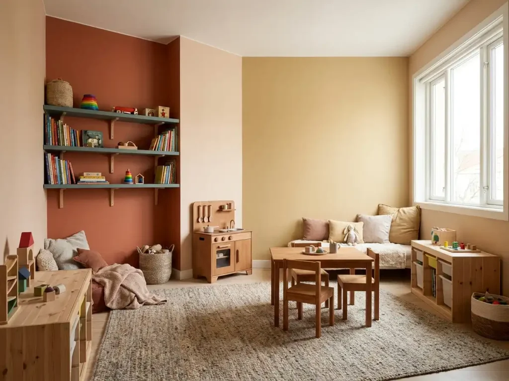 Desert Sunset Palette - Colorado Kids Room Color Ideas