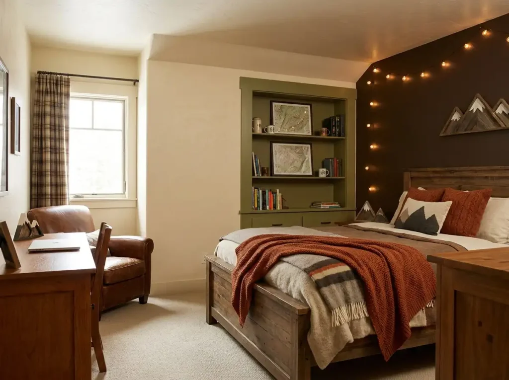 Rustic Loft Palette - Colorado Kids Room Color Ideas