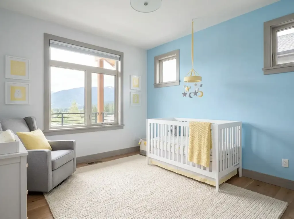 Serene Sky Palette - Colorado Kids Room Color Ideas