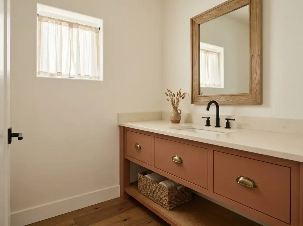 Terracotta and Clay Cabinets