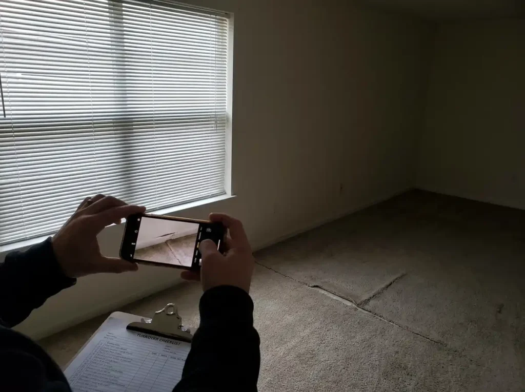 Documenting Apartment Damage in Fort Collins