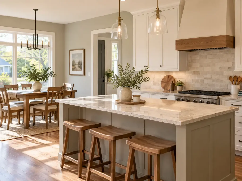 Coordinate Wall Trim and Cabinet Colors 08