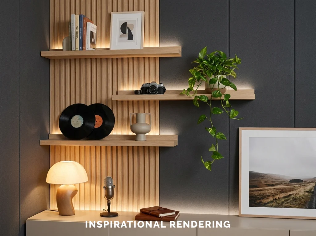 Decorating a Streaming or Podcast Background