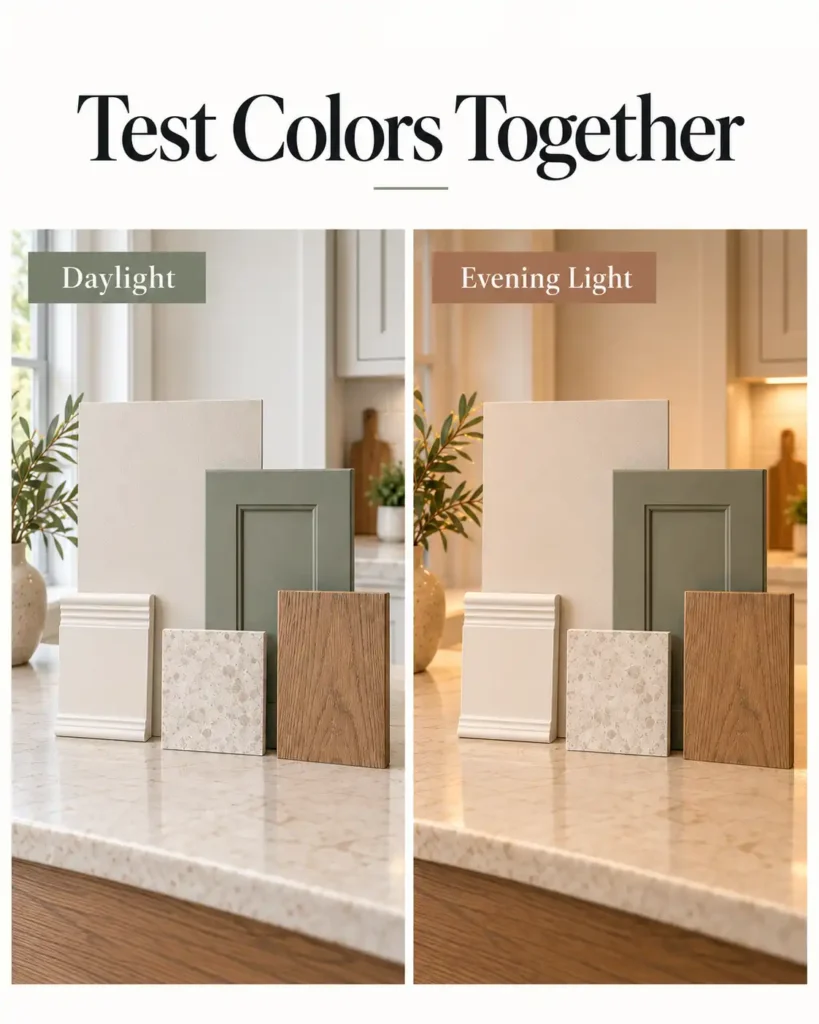 Test Colors in Different Lights